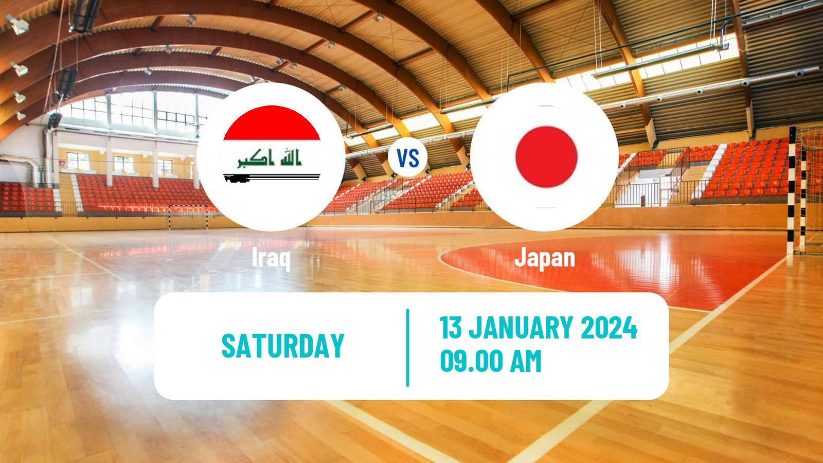 Handball Asian Championship Handball Iraq - Japan