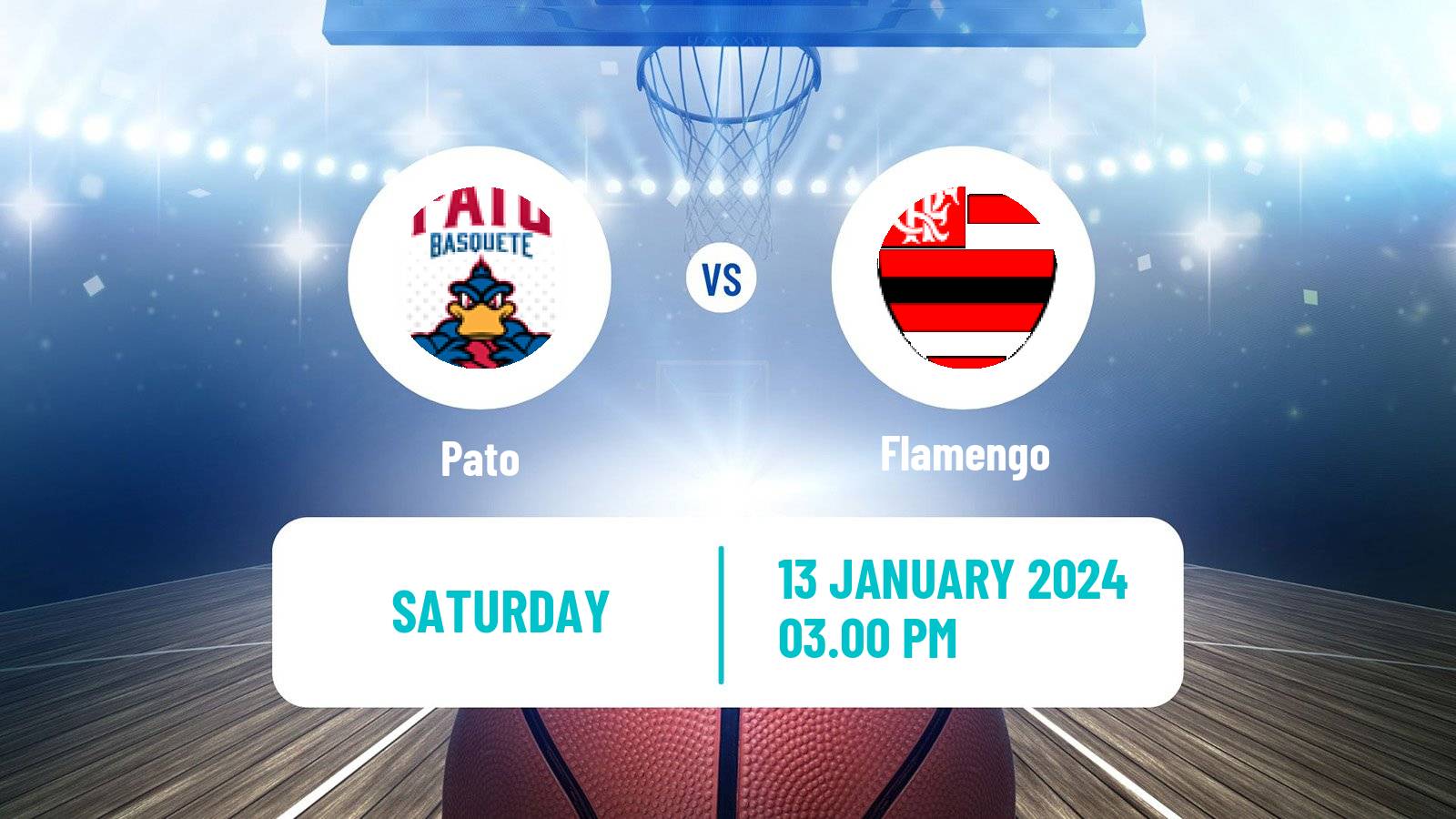 Basketball Brazilian NBB Pato - Flamengo