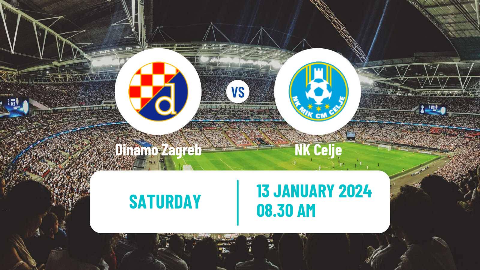 Soccer Club Friendly Dinamo Zagreb - Celje