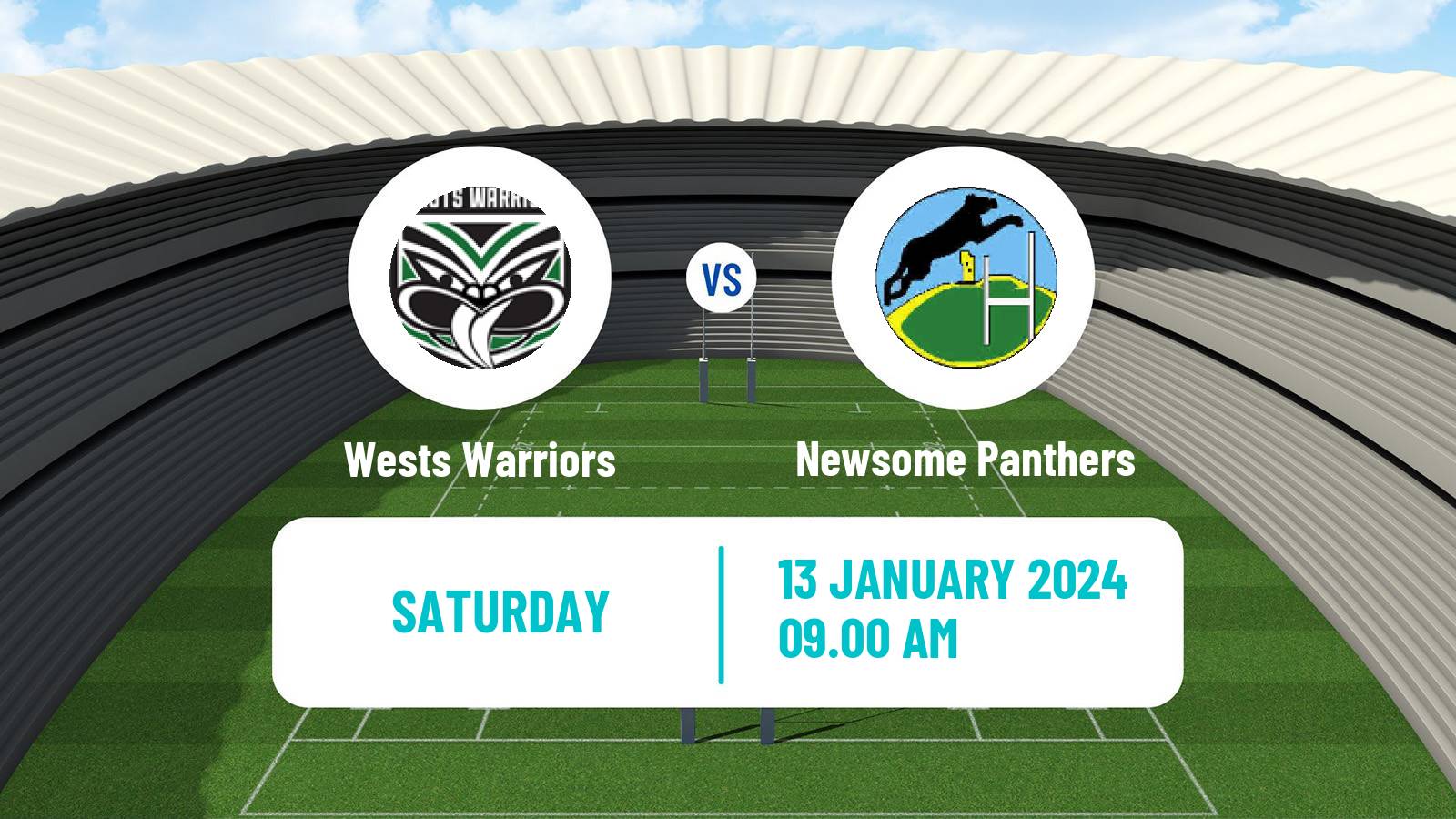 Rugby league Challenge Cup Rugby League Wests Warriors - Newsome Panthers