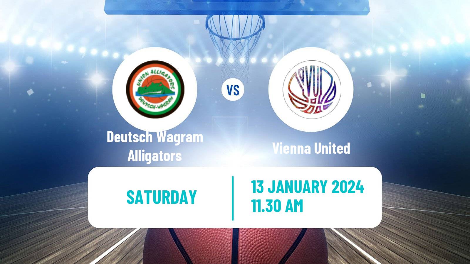 Basketball Austrian Zweite Liga Basketball Deutsch Wagram Alligators - Vienna United