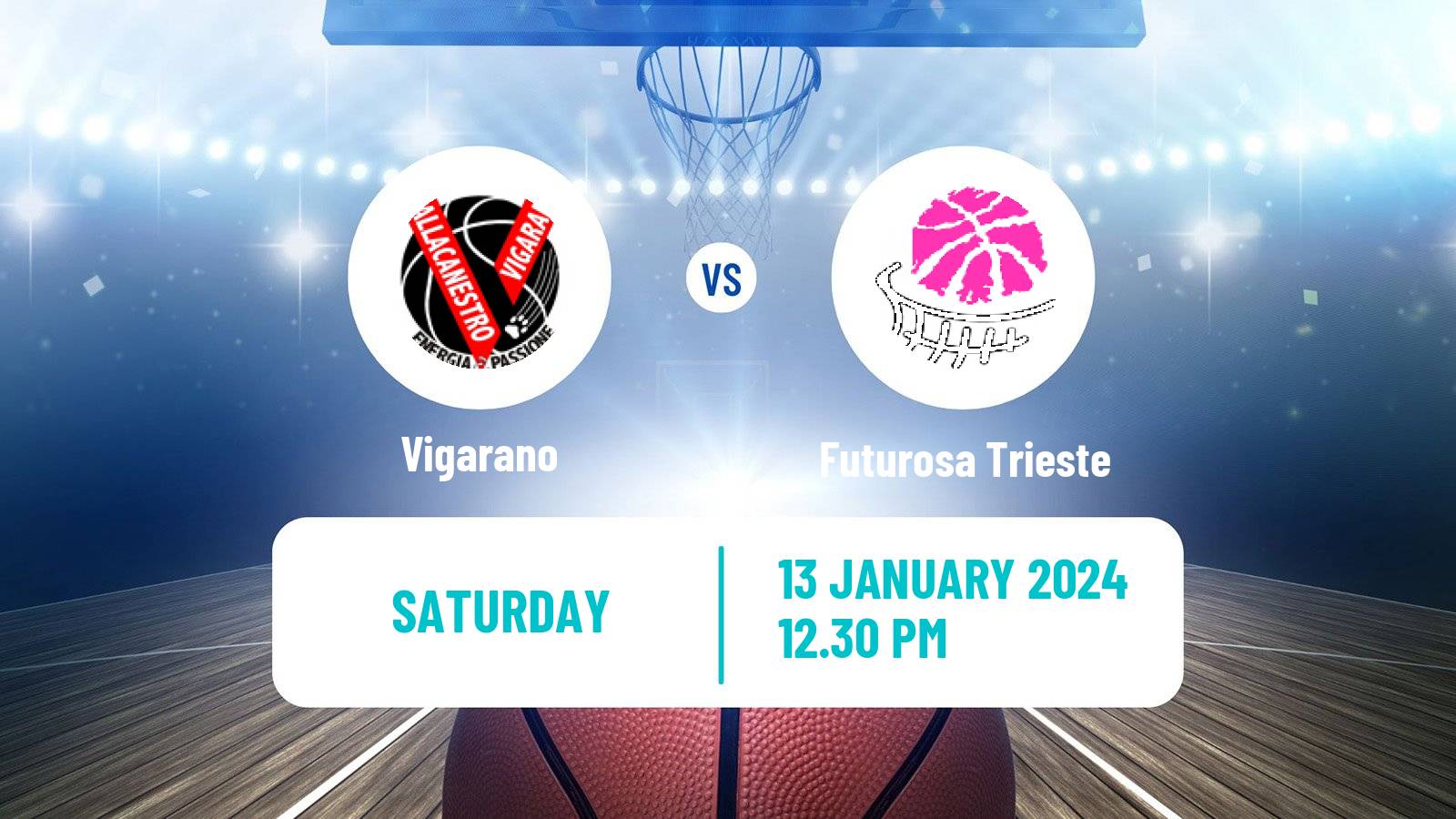 Basketball Serie A2 Basketball Women Group B Vigarano - Futurosa Trieste