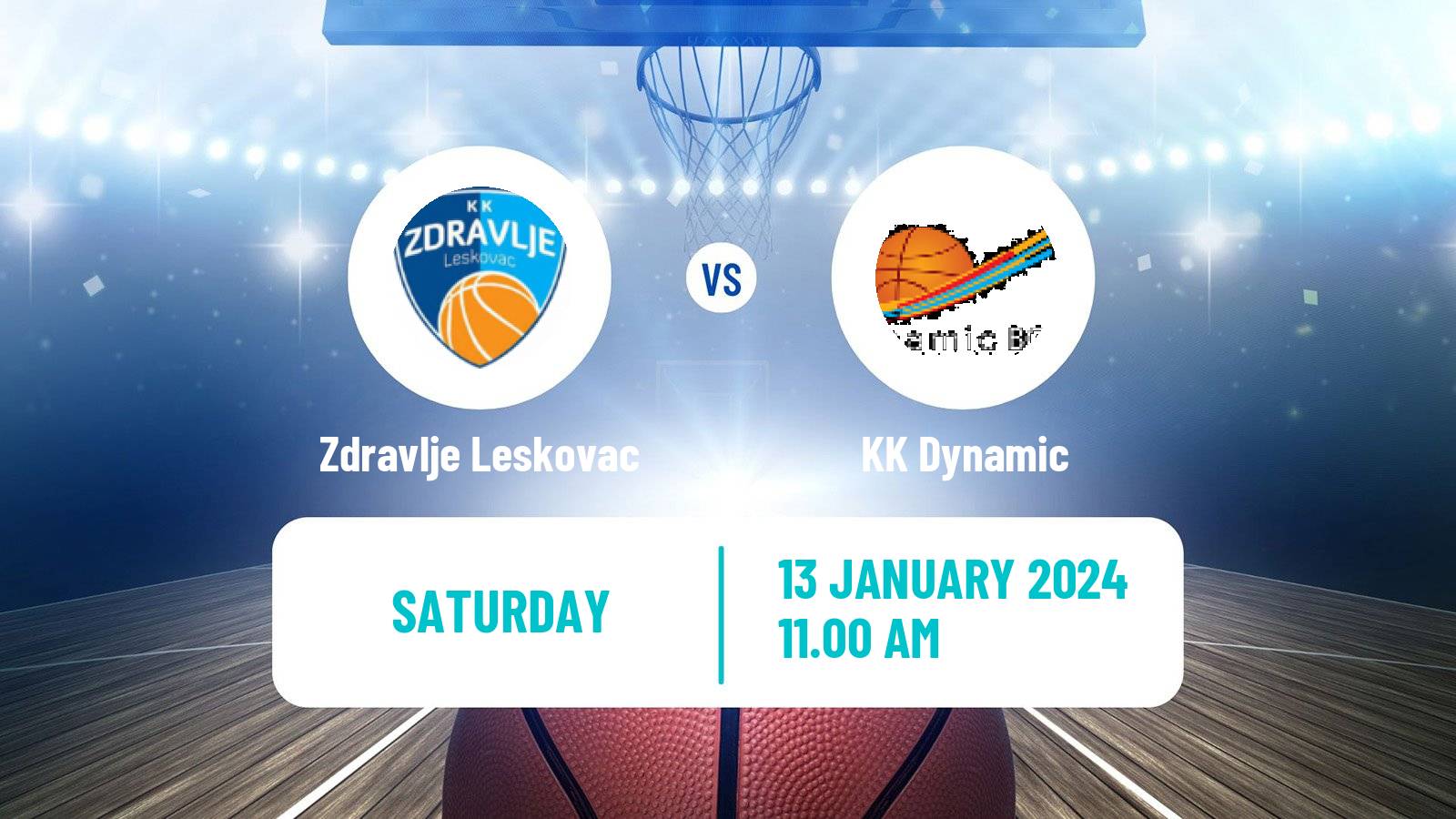 Basketball Serbian First League Basketball Zdravlje Leskovac - Dynamic