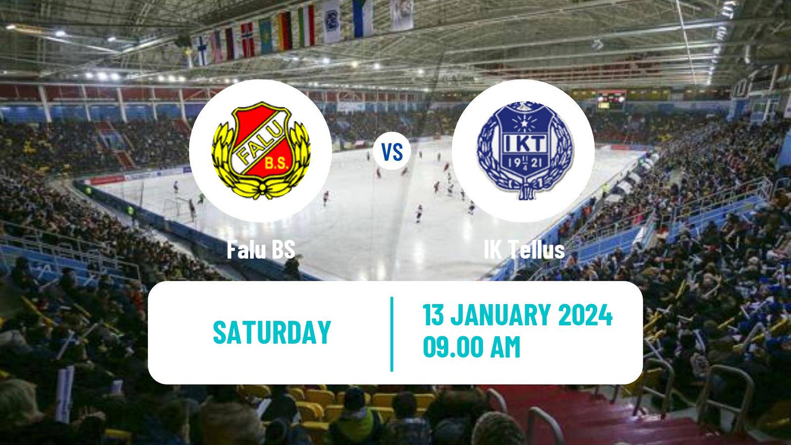 Bandy Swedish Allsvenskan Bandy Falu - Tellus