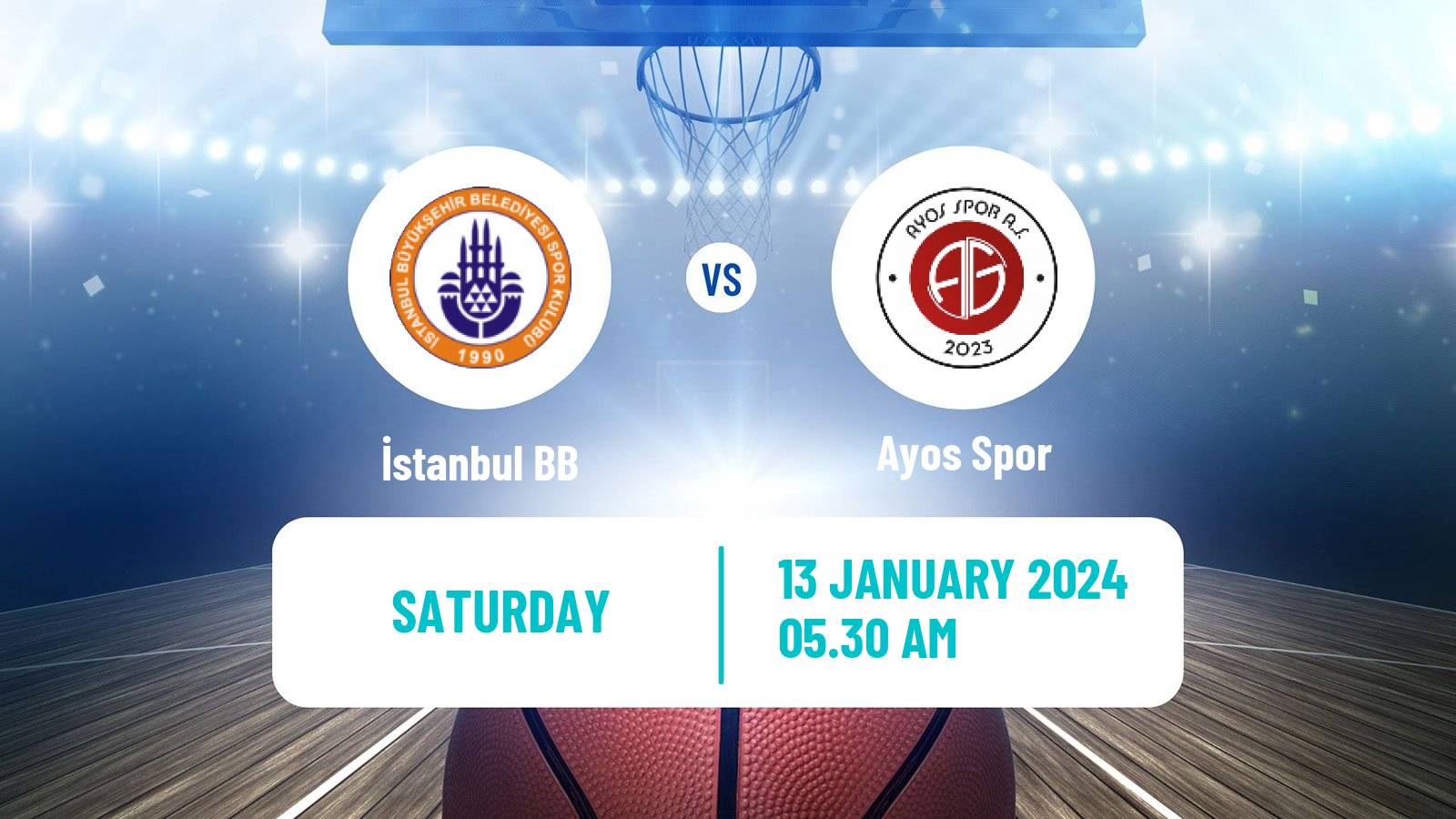 Basketball Turkish TB2L İstanbul BB - Ayos Spor