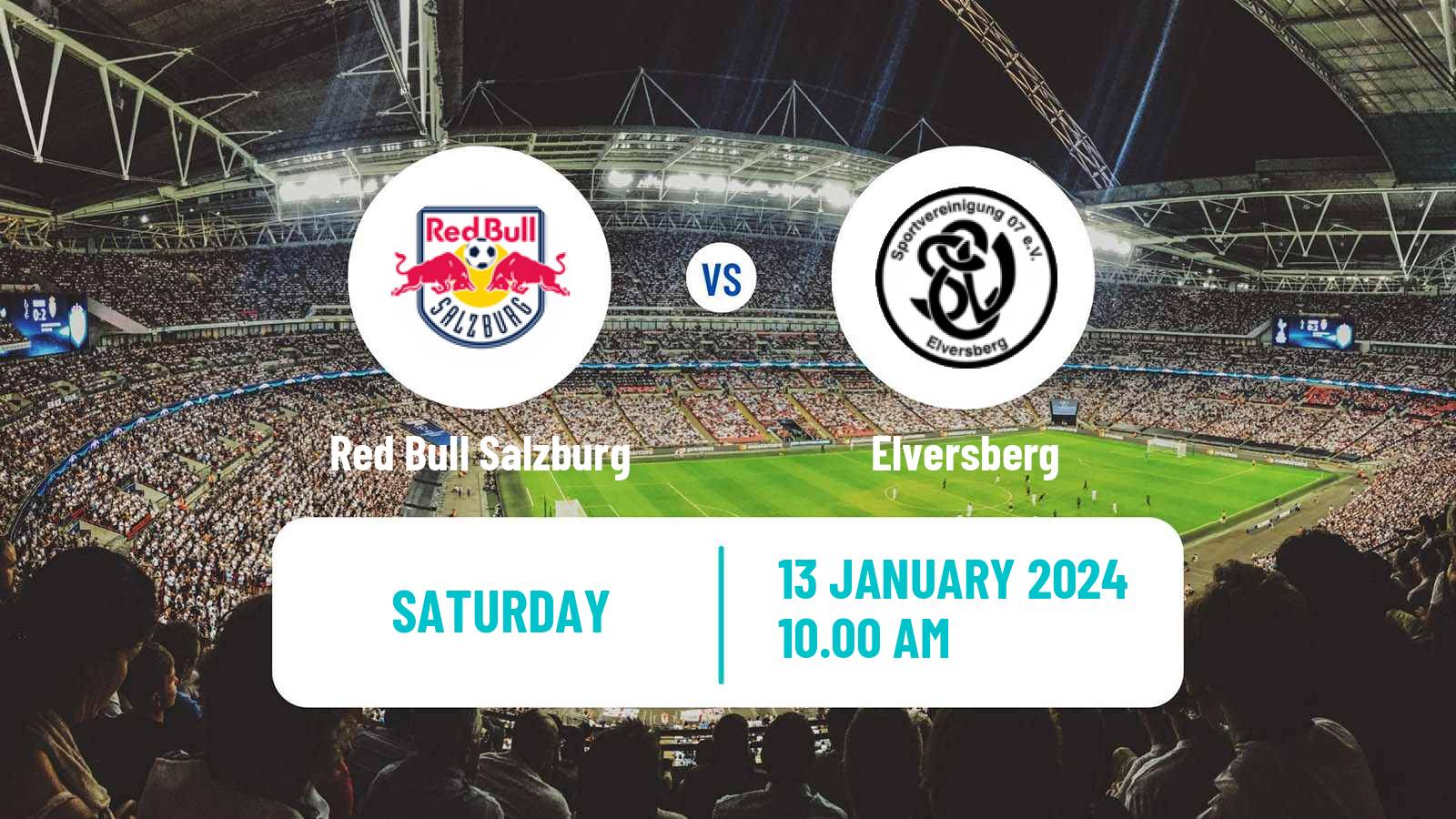 Soccer Club Friendly Red Bull Salzburg - Elversberg
