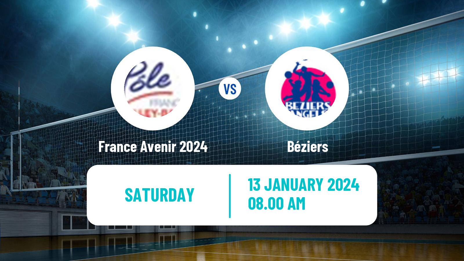 Volleyball French Ligue A Volleyball Women France Avenir 2024 - Béziers