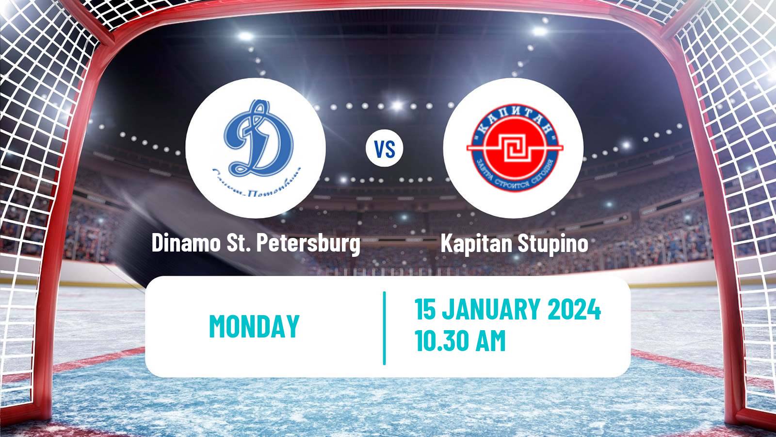 Hockey MHL Dinamo St. Petersburg - Kapitan Stupino