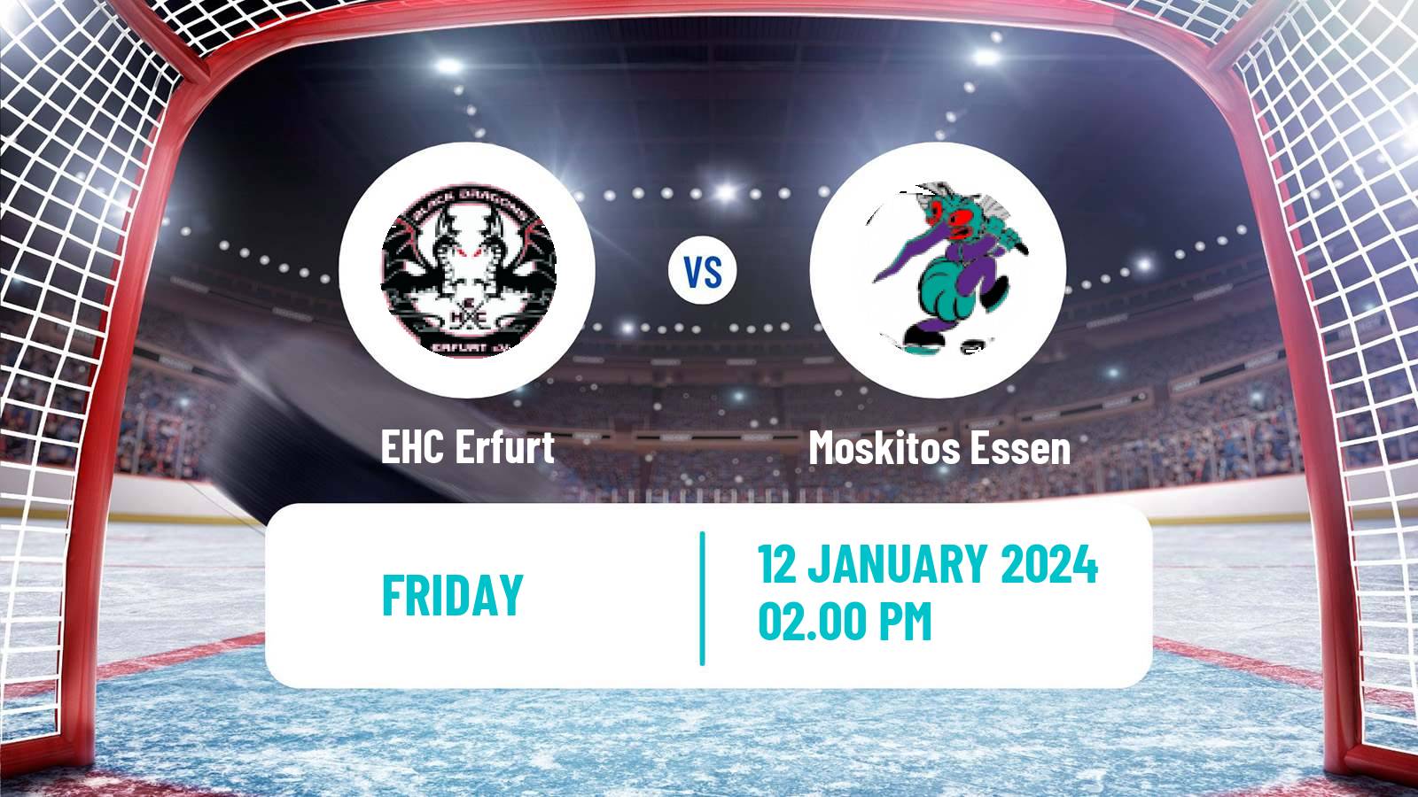 Hockey German Oberliga North Hockey Erfurt - Moskitos Essen