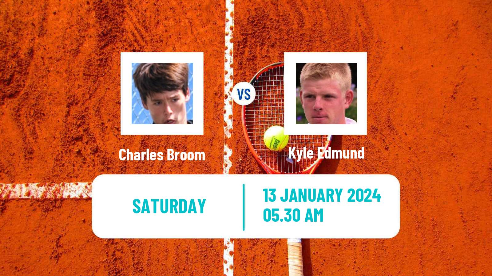 Tennis ITF M25 Loughborough Men Charles Broom - Kyle Edmund