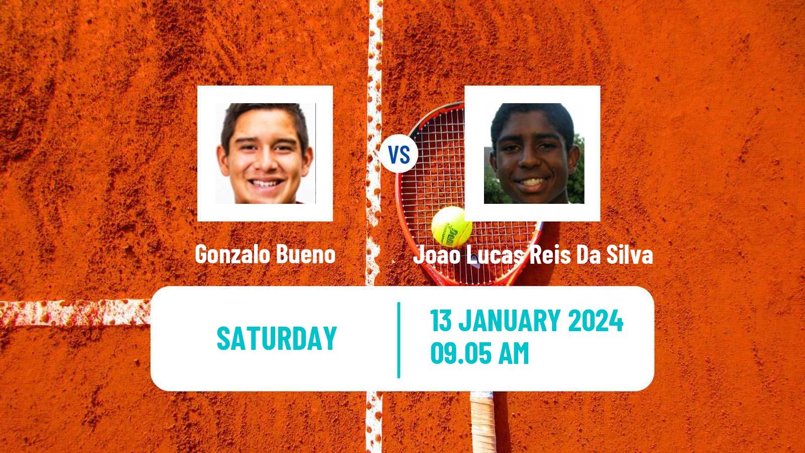 Tennis Buenos Aires Challenger Men Gonzalo Bueno - Joao Lucas Reis Da Silva