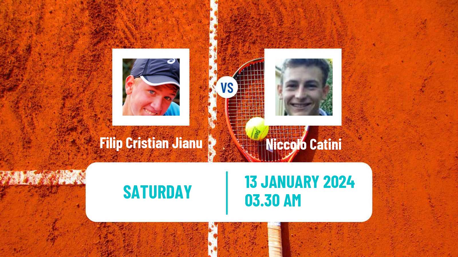 Tennis ITF M15 Antalya Men Filip Cristian Jianu - Niccolo Catini