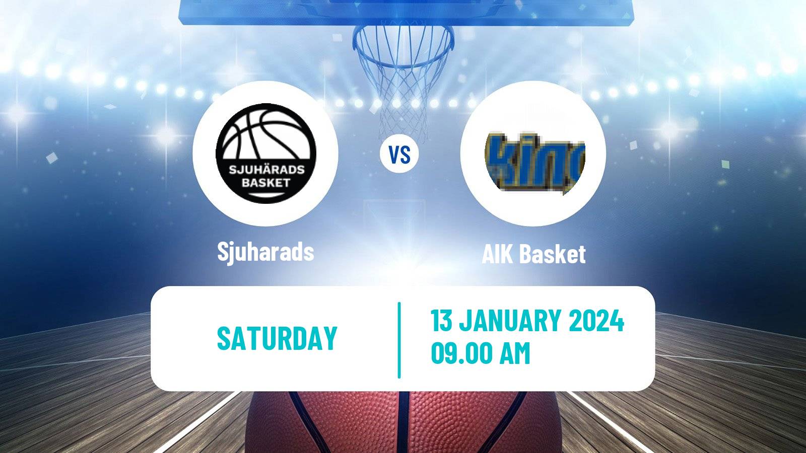 Basketball Swedish Basketligan Women Sjuharads - AIK Basket