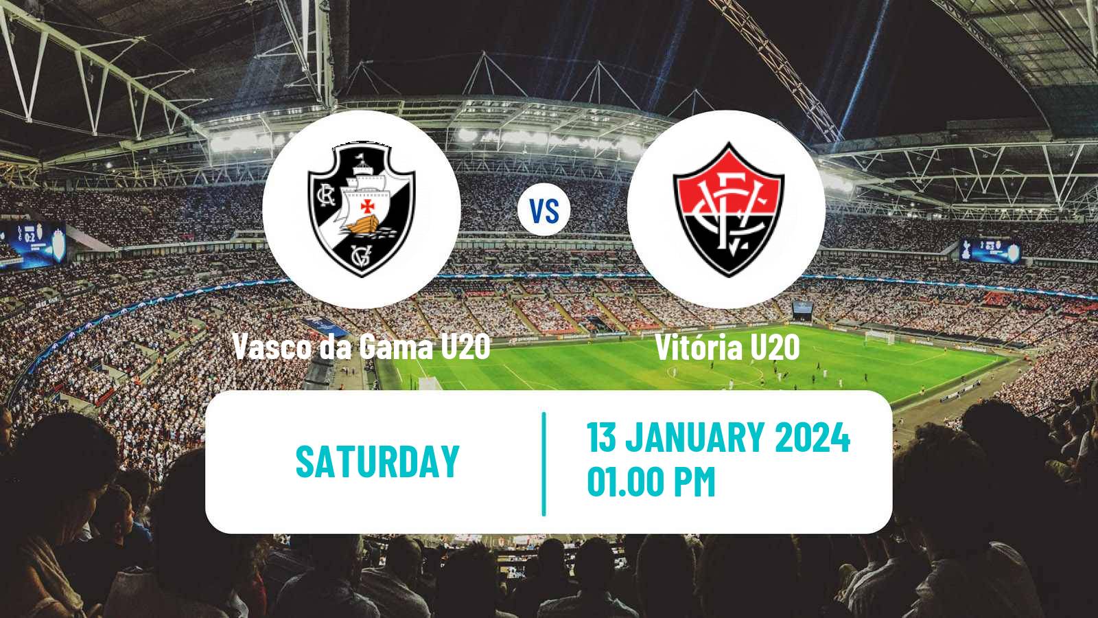 Soccer Brazilian Copa Sao Paulo de juniores Vasco da Gama U20 - Vitória U20