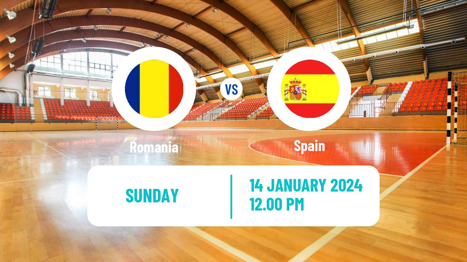 Handball Handball European Championship Romania - Spain