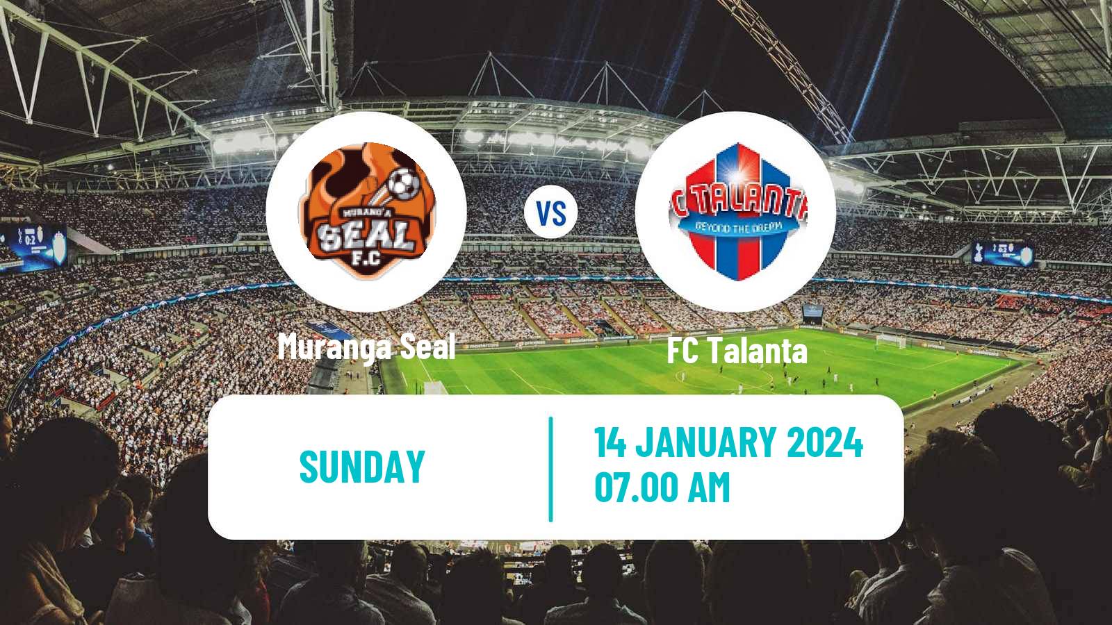 Soccer Kenyan Premier League Muranga Seal - Talanta