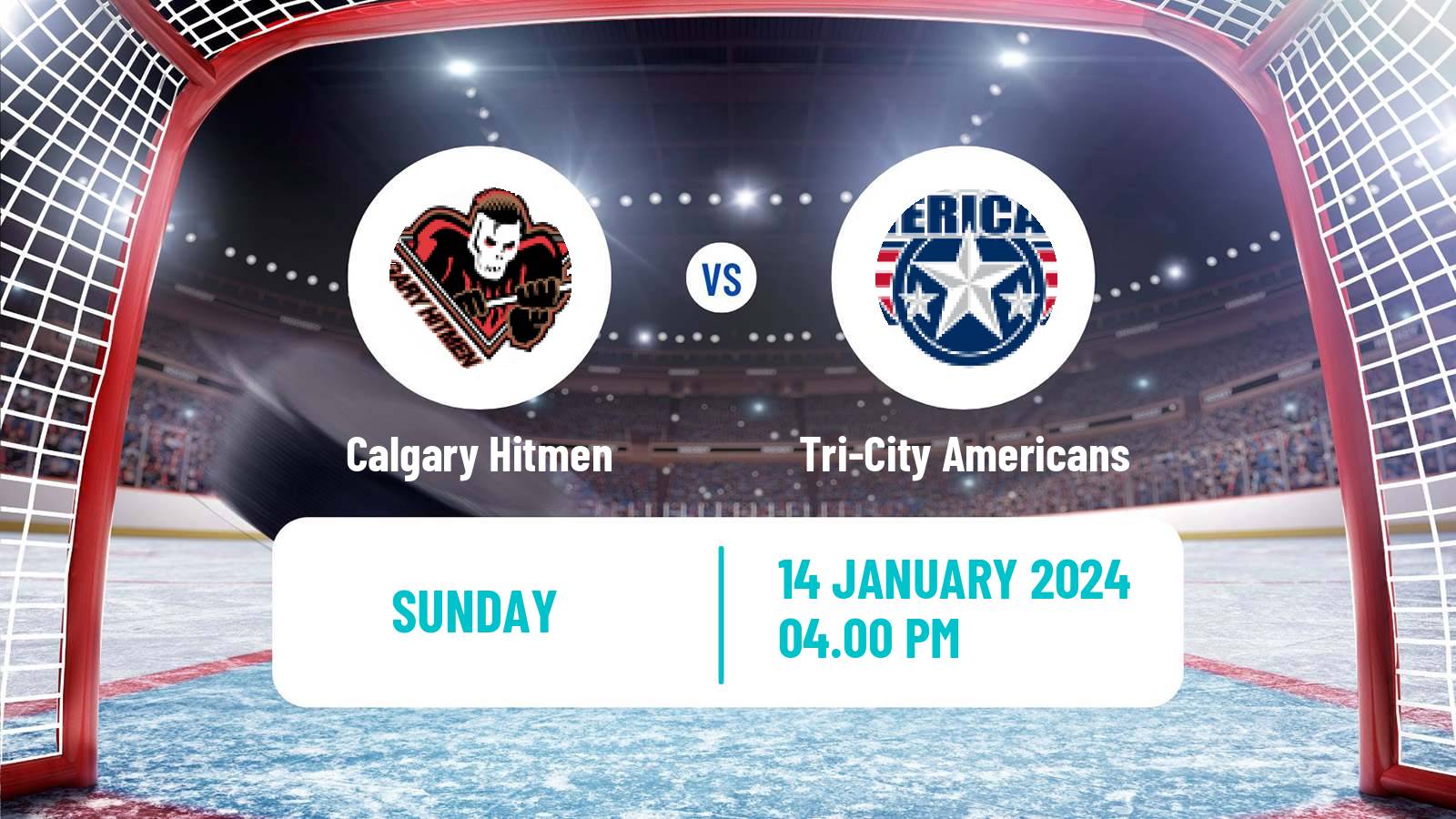 Hockey WHL Calgary Hitmen - Tri-City Americans