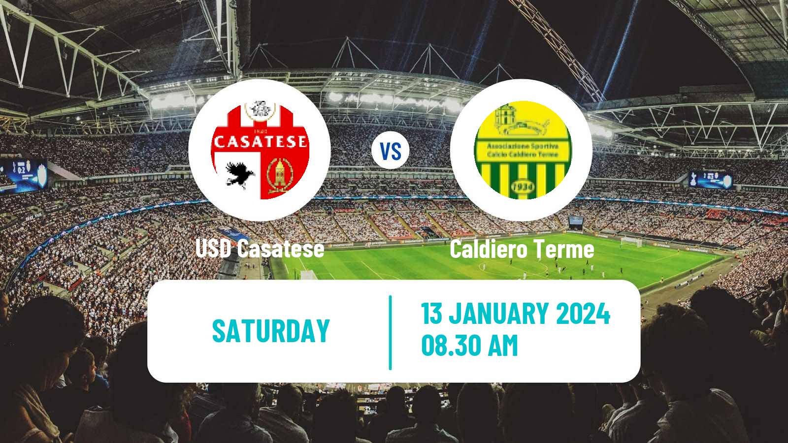 Soccer Italian Serie D - Group B Casatese - Caldiero Terme
