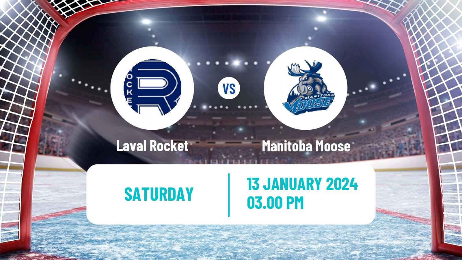 Hockey AHL Laval Rocket - Manitoba Moose