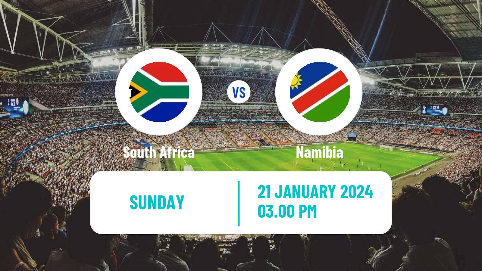 Soccer Africa Cup of Nations South Africa - Namibia