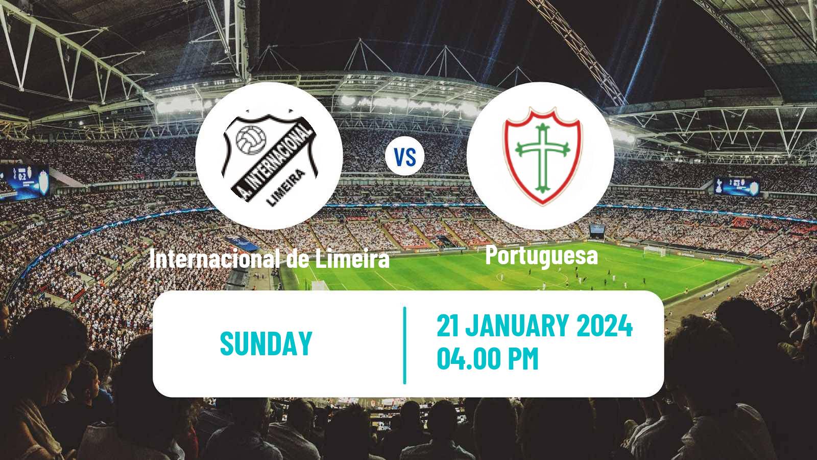 Soccer Brazilian Campeonato Paulista Internacional de Limeira - Portuguesa