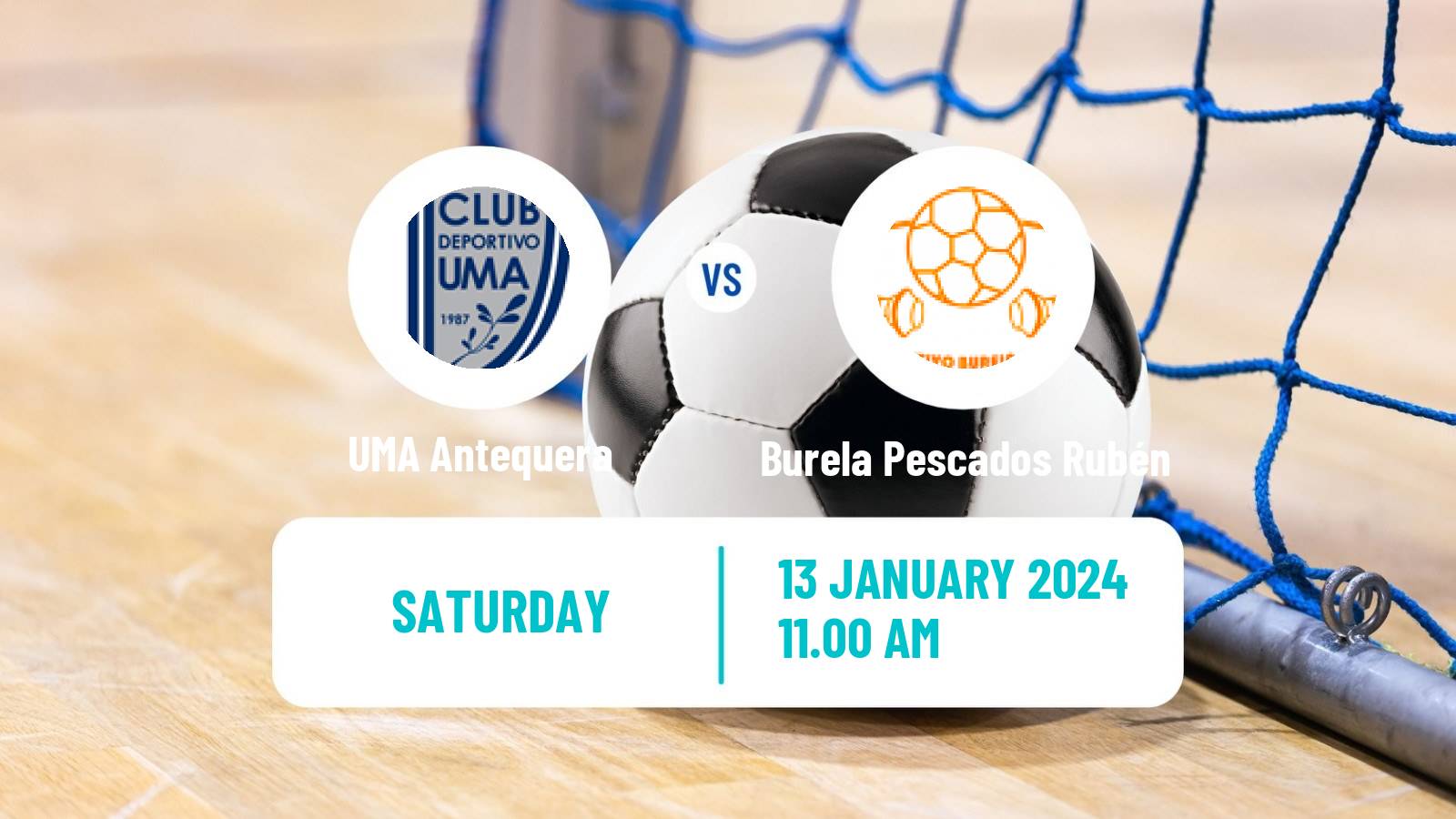 Futsal Spanish Segunda Division Futsal UMA Antequera - Burela Pescados Rubén