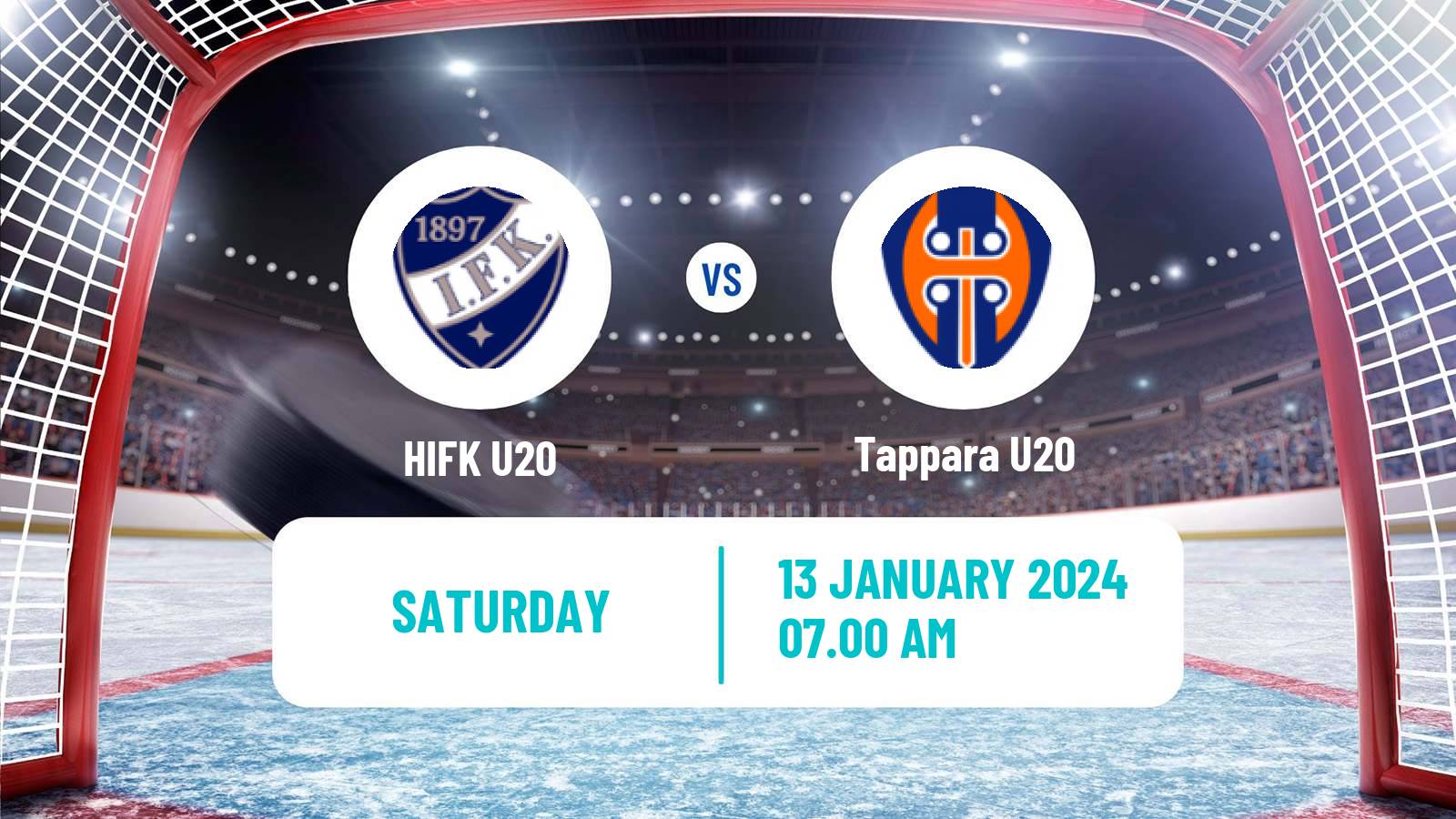 Hockey Finnish SM-sarja U20 HIFK U20 - Tappara U20