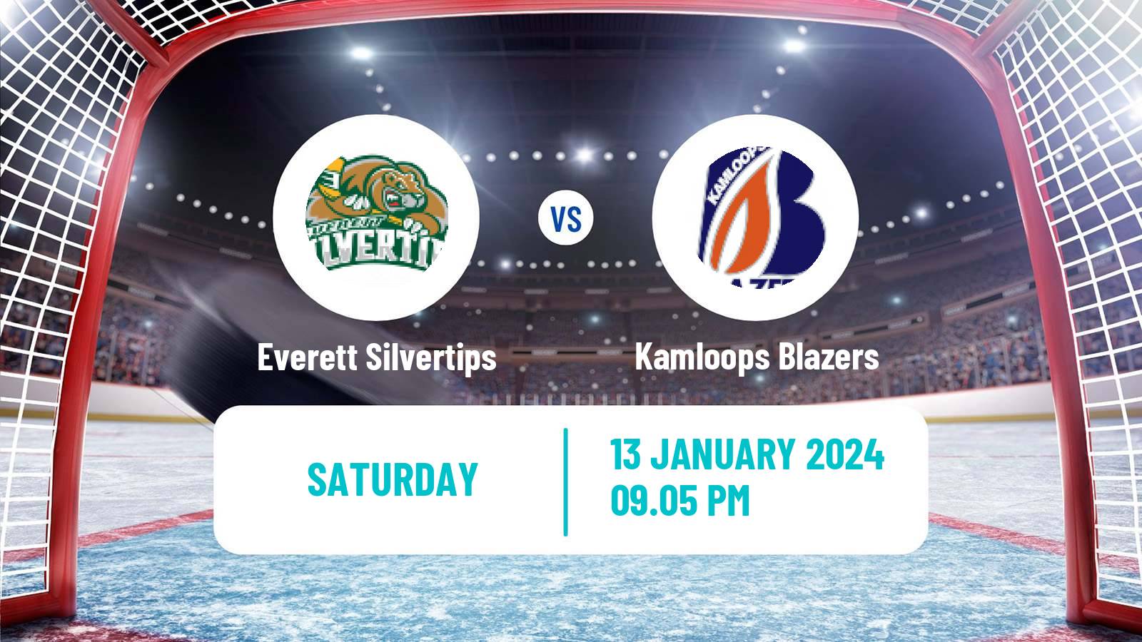 Hockey WHL Everett Silvertips - Kamloops Blazers