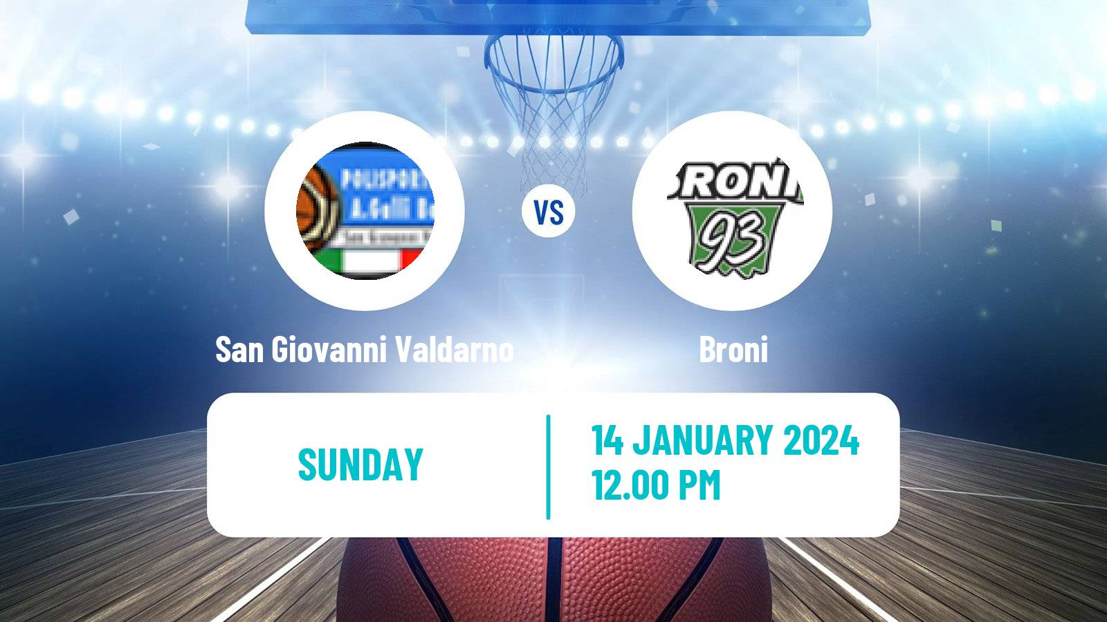 Basketball Serie A2 Basketball Women Group A San Giovanni Valdarno - Broni
