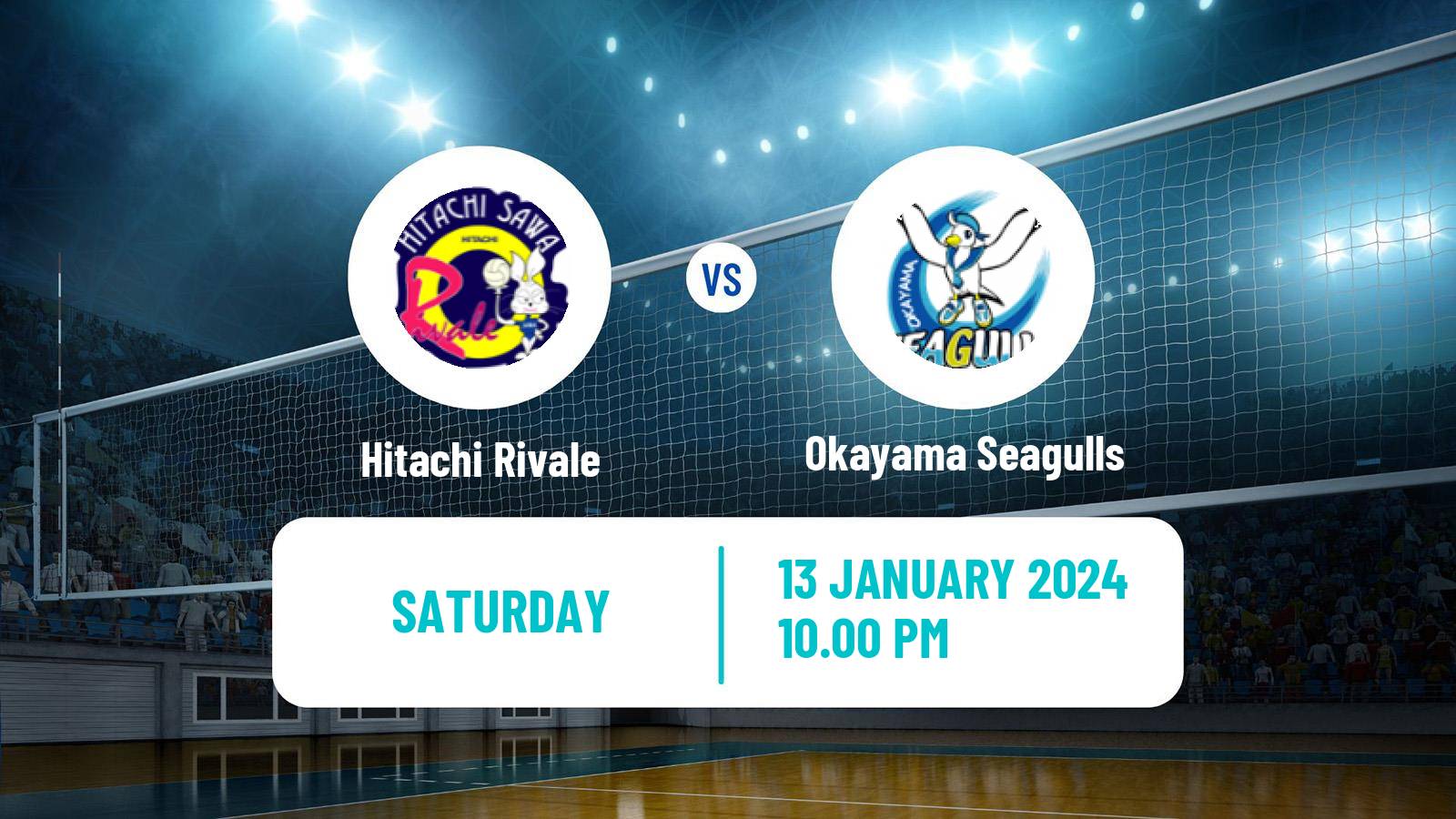 Volleyball Japan V Premier League Women Hitachi Rivale - Okayama Seagulls