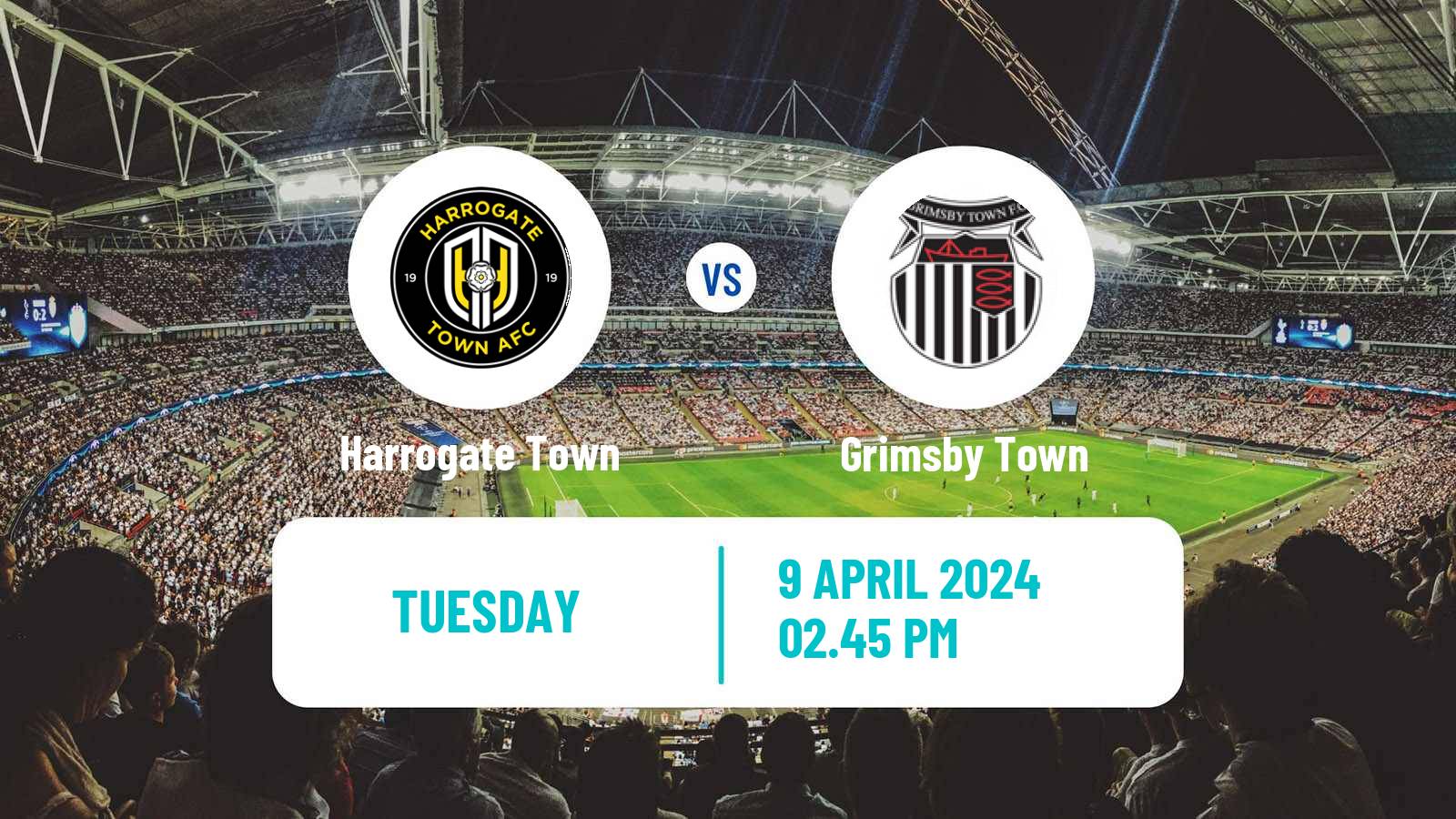 Soccer English League Two Harrogate Town - Grimsby Town