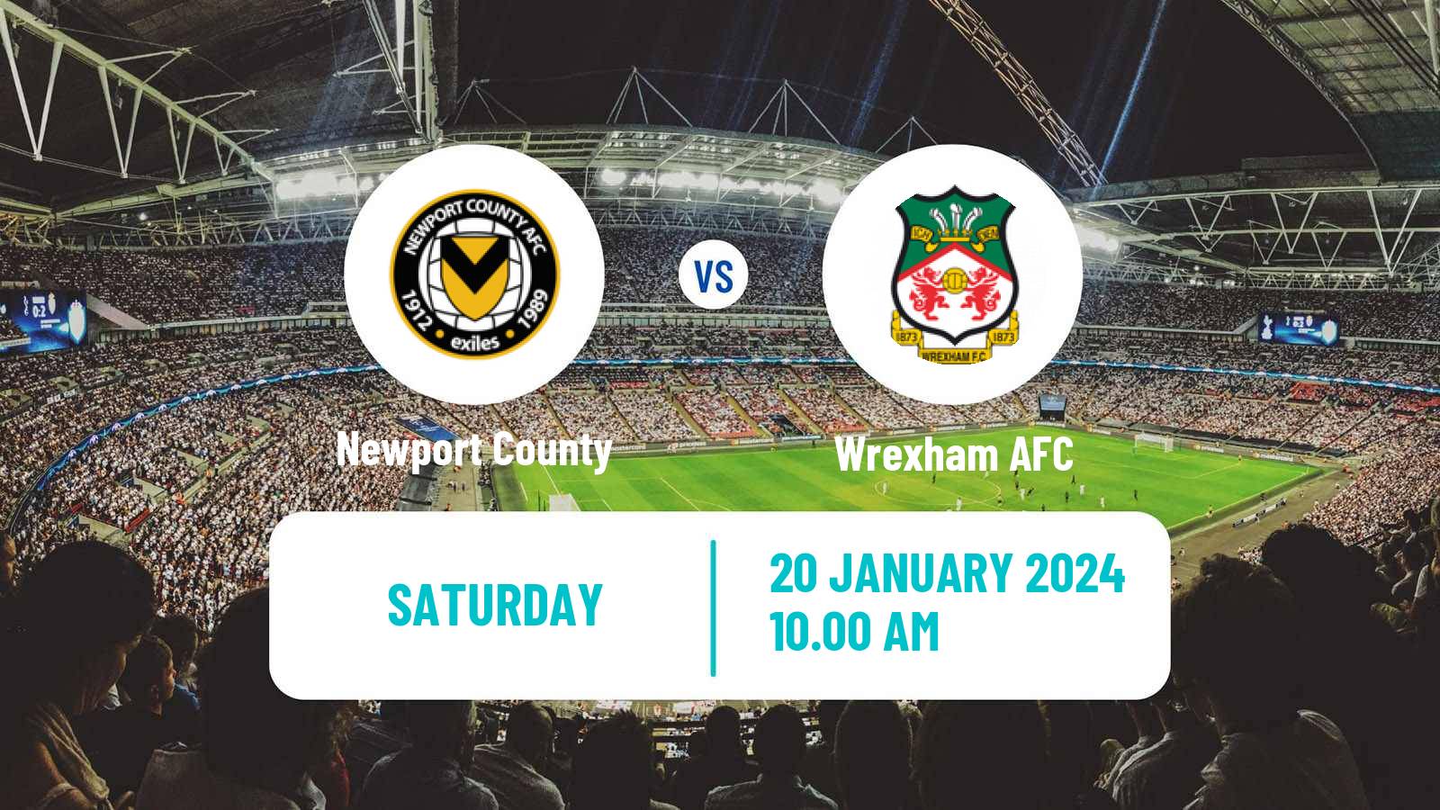 Soccer English League Two Newport County - Wrexham