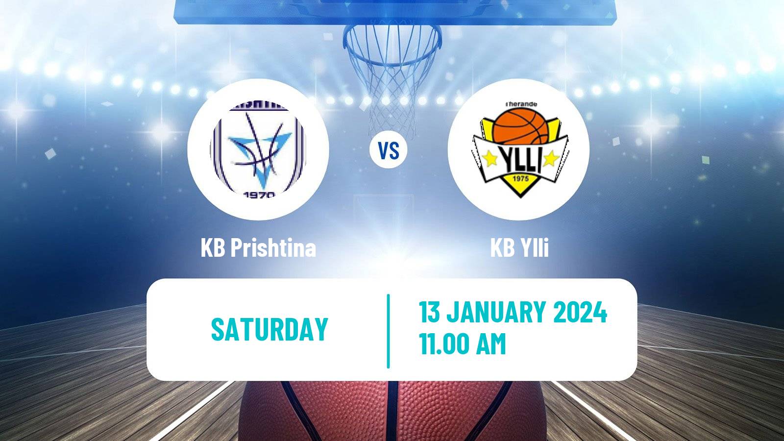 Basketball Kosovo Superliga Basketball Prishtina - Ylli