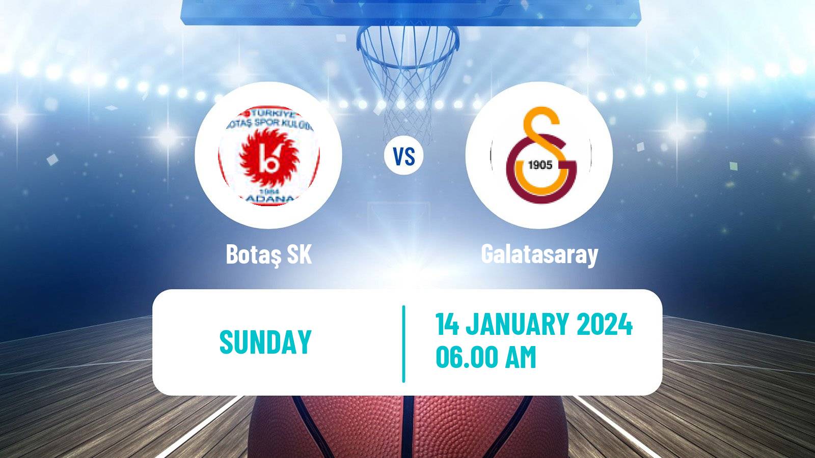 Basketball Turkish Basketball League Women Botaş - Galatasaray