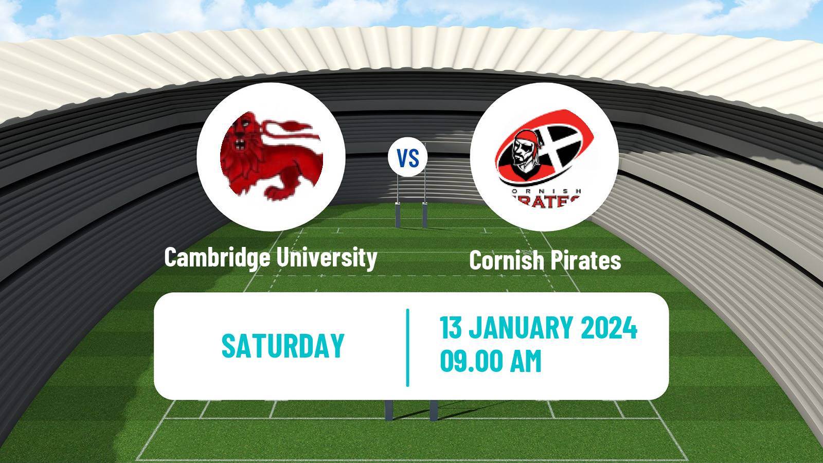 Rugby union English Championship Rugby Cambridge University - Cornish Pirates