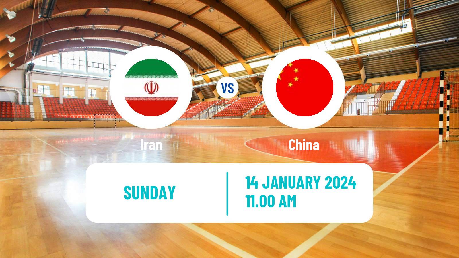 Handball Asian Championship Handball Iran - China