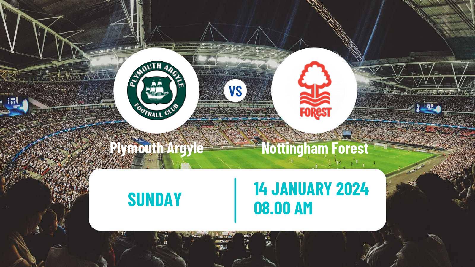 Soccer English FA Cup Women Plymouth Argyle - Nottingham Forest