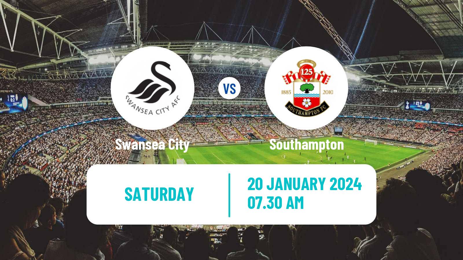 Soccer English League Championship Swansea City - Southampton