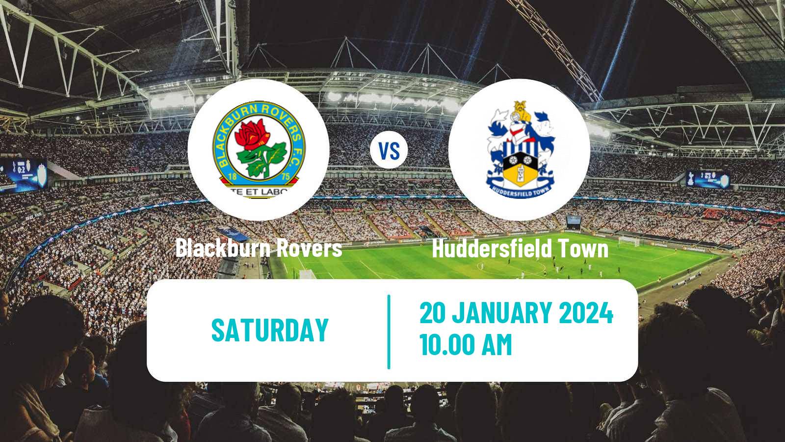 Soccer English League Championship Blackburn Rovers - Huddersfield Town