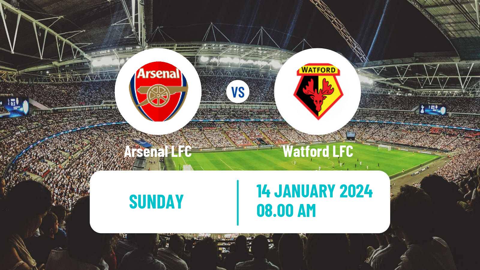 Soccer English FA Cup Women Arsenal LFC - Watford