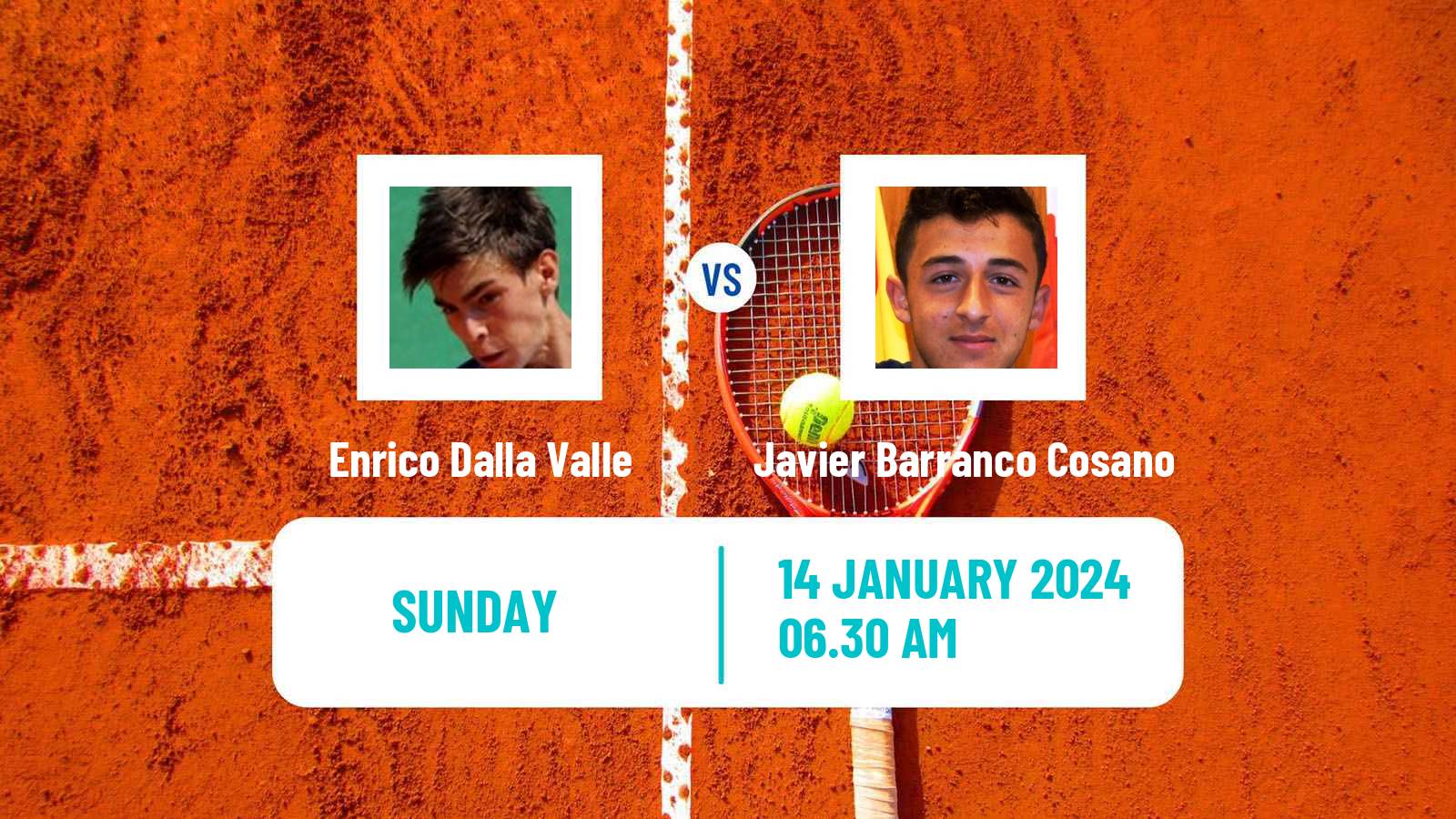 Tennis Tenerife Challenger Men Enrico Dalla Valle - Javier Barranco Cosano