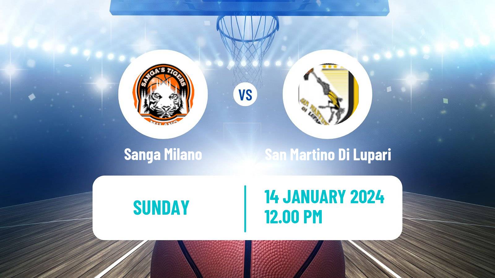 Basketball Italian Serie A1 Basketball Women Sanga Milano - San Martino Di Lupari