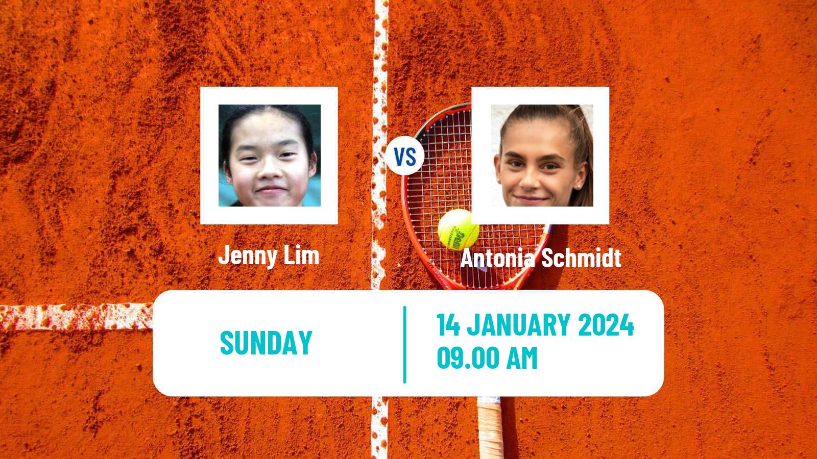 Tennis ITF W15 Fort De France Women Jenny Lim - Antonia Schmidt