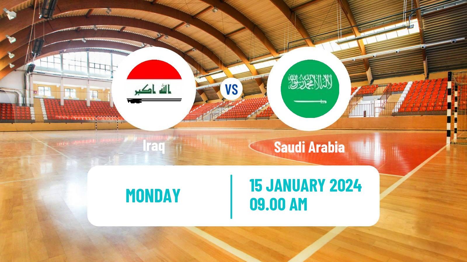 Handball Asian Championship Handball Iraq - Saudi Arabia