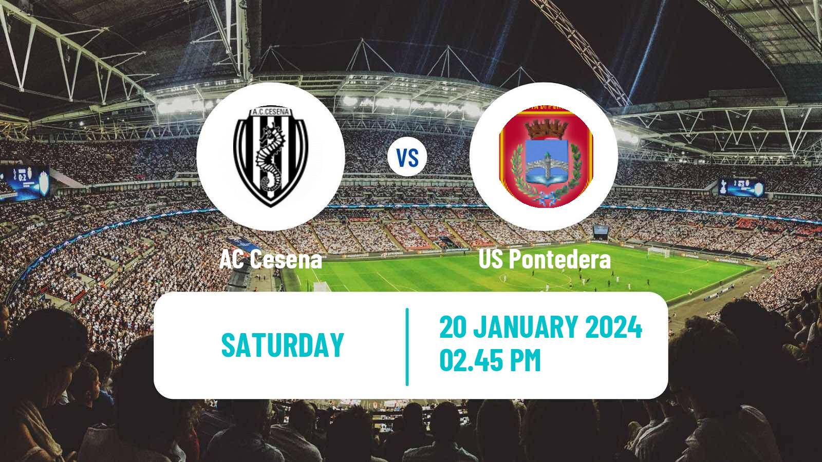 Soccer Italian Serie C Group B Cesena - Pontedera