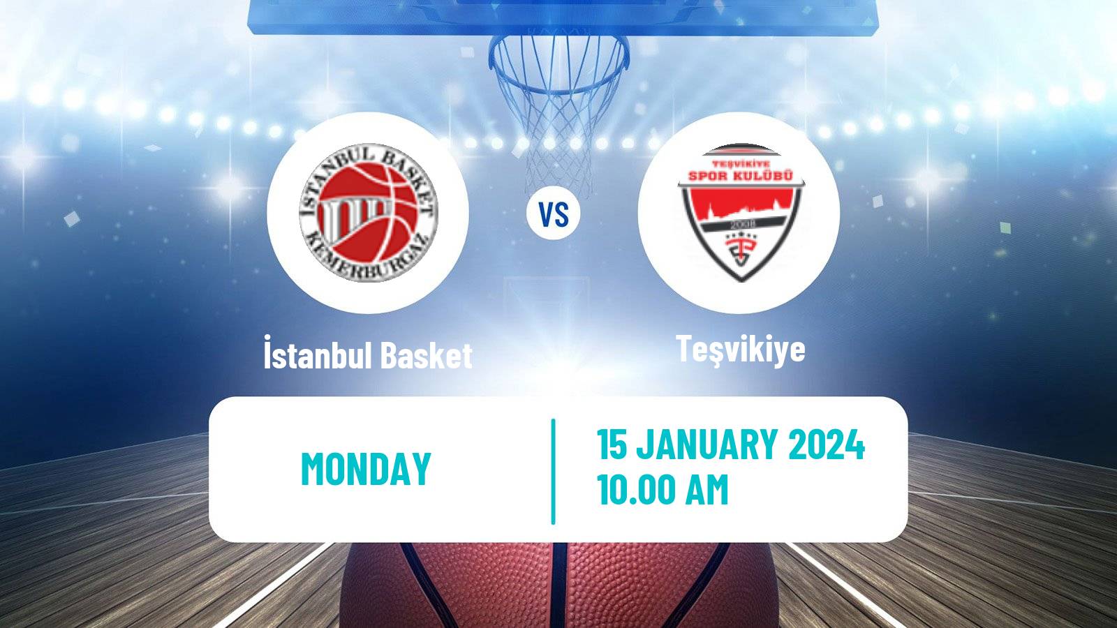 Basketball Turkish TB2L İstanbul Basket - Teşvikiye