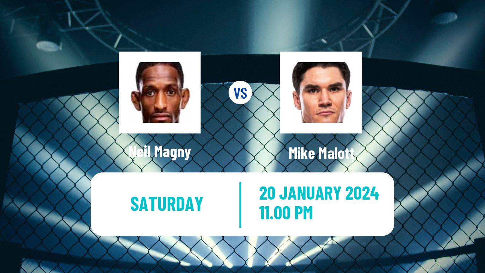 MMA Welterweight UFC Men Neil Magny - Mike Malott