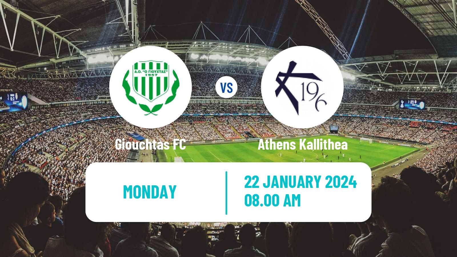 Soccer Greek Super League 2 Giouchtas - Athens Kallithea