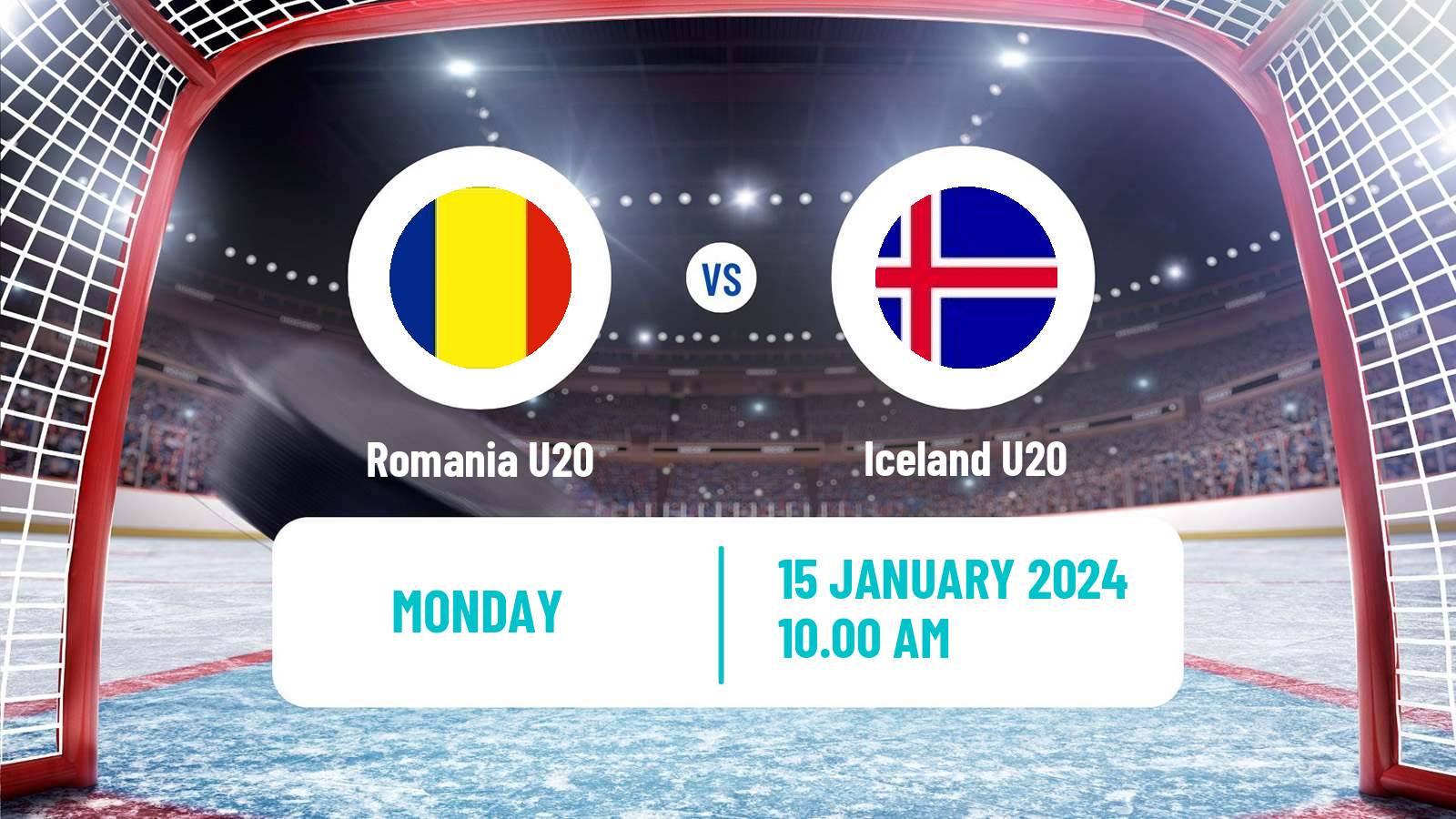 Hockey IIHF World U20 Championship IIB Romania U20 - Iceland U20