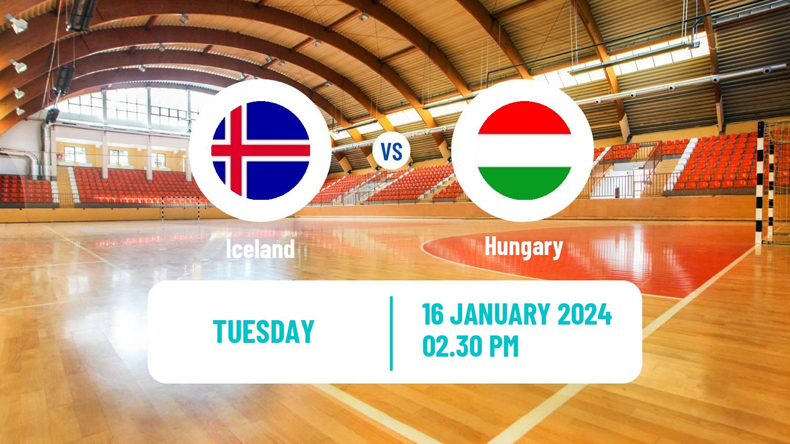 Handball Handball European Championship Iceland - Hungary